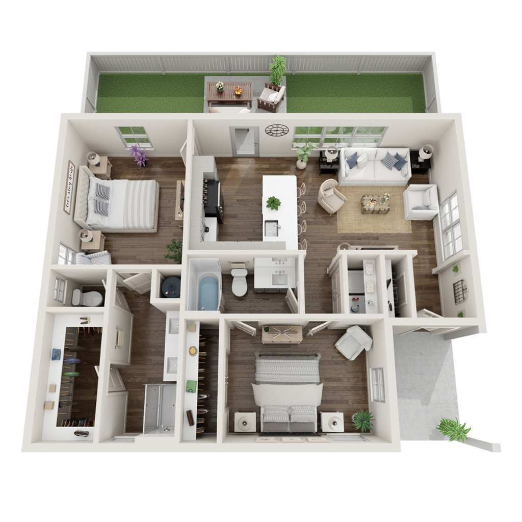 2 Bed, 2 Bath | Magellan / Galileo Cottage